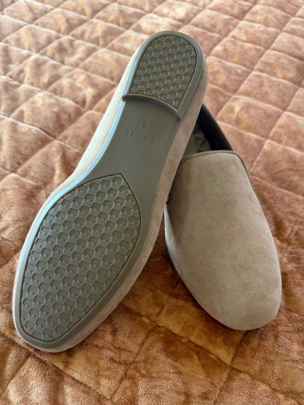 Birdies “The Starling” Suede Loafers – Latte - Picture 5 of 7